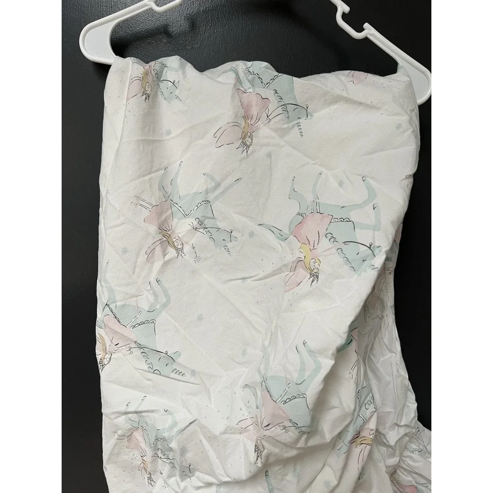 Pottery Barn Kids Twin Flat &Fitted Sheet, 1 Pillow Case Princess Ellie Unicorn